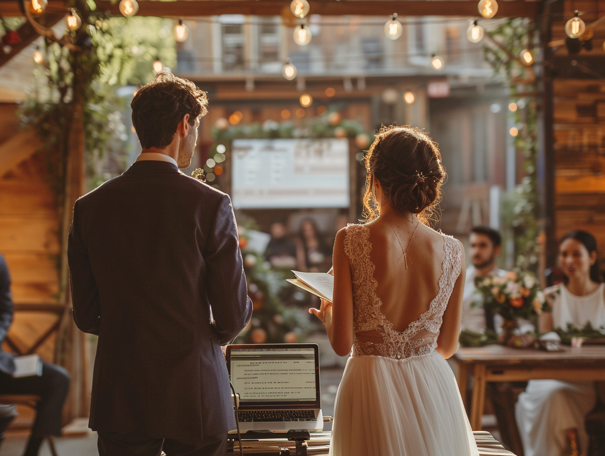 présentation mariage