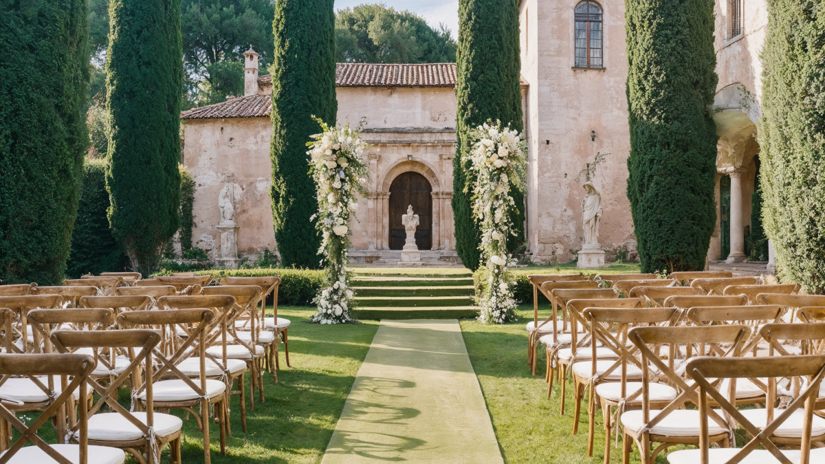 domaine extérieur pour mariage