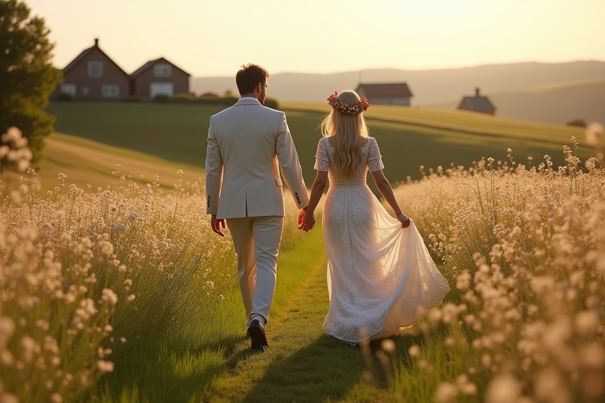 champêtre mariage
